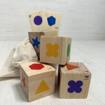 Mostrar detalhes para Cubo Cublor Geometric Kidacu Imagem de Cubo Cublor Geometric Kidacu